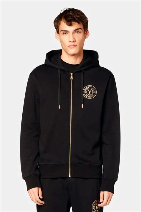 sudadera versace negra|Colección de sudaderas .